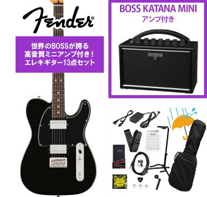 Fender / Player II Telecaster HH Rosewood FB Black BOSS KATANA MINI �A���v�t��13�_�Z�b�g�I�yYRK�z
