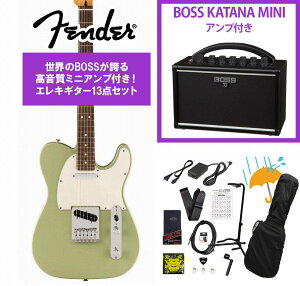 Fender / Player II Telecaster Rosewood FB Birch Green BOSS KATANA MINI �A���v�t��13�_�Z�b�g�I�yYRK�z