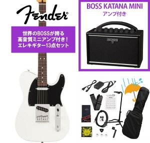 Fender / Player II Telecaster Rosewood FB Polar White BOSS KATANA MINI �A���v�t��13�_�Z�b�g�I�yYRK�z