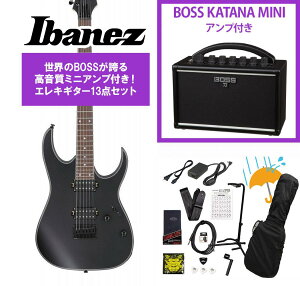 Ibanez / RG421EX Black Flat (BKF) BOSS KATANA MINI �A���v�t��13�_�Z�b�g�I