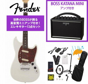 Fender / Made in Japan Traditional 60s Mustang Rosewood FB Olympic White BOSS KATANA MINI �A���v�t��13�_�Z�b�g�I�sFENDER�[�d���`���[�i�[�v���[���g!�t�yYRK�z