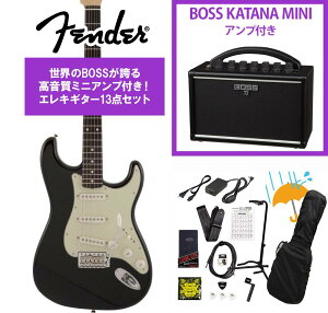 Fender / Made in Japan Traditional 60s Stratocaster Rosewood Fingerboard Black BOSS KATANA MINI �A���v�t��13�_�Z�b�g�I�s�����}���`�c�[���v���[���g!�t�yYRK�z