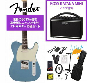 Fender / Made in Japan Traditional 60s Telecaster Rosewood FB Lake Placid Blue BOSS KATANA MINI �A���v�t��13�_�Z�b�g�I�yYRK�z