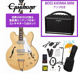 Epiphone / Casino Natural �J�W�m BOSS KATANA MINI �A���v�t��13�_�Z�b�g�I�yYRK�z