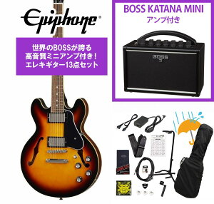 Epiphone / Inspired by Gibson ES-339 Vintage Sunburst BOSS KATANA MINI �A���v�t��13�_�Z�b�g�I�yYRK�z