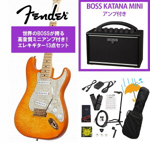 Fender / ISHIBASHI FSR MIJ Traditional 50s Stratocaster Quilted Maple Top Ash Back Honey Burst BOSS KATANA MINI �A���v�t��13�_�Z�b�g�I�s�����}���`�c�[���v���[���g!�t�yYRK�z