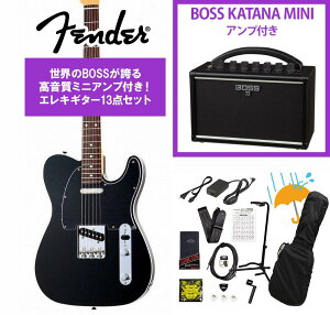 Fender / ISHIBASHI FSR Made in Japan Traditional 60S Telecaster Custom Rosewood FB Black�@ BOSS KATANA MINI �A���v�t��13�_�Z�b�g�I�s�����}���`�c�[���v���[���g!�t�yYRK�z
