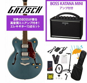 Gretsch/G2622 Streamliner CenterBlock DC withVStoptail Laurel FB Broad�fTron BT-3S PickupsGunmetal BOSS KATANA MINI �A���v�t��13�_�Z�b�g�I�yYRK�z