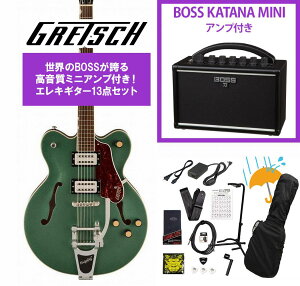 Gretsch/G2622T Streamliner CenterBlock DC withBigsby Laurel FB Broad�fTron BT-3S PickupsSteelOlive BOSS KATANA MINI �A���v�t��13�_�Z�b�g�I�yYRK�z