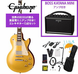 Epiphone / Inspired by Gibson Custom 1957 Les Paul Goldtop Reissue Double Gold �G�s�t�H�� BOSS KATANA MINI �A���v�t��13�_�Z�b�g�I�yYRK�z
