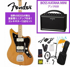Fender / Made in Japan Hybrid II Jazzmaster Maple FB Vintage Natural BOSS KATANA MINI �A���v�t��13�_�Z�b�g�I�yYRK�z