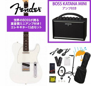 Fender / Made in Japan Hybrid II Telecaster Rosewood FB Arctic White BOSS KATANA MINI �A���v�t��13�_�Z�b�g�I�sFENDER�[�d���`���[�i�[�v���[���g!�t�yYRK�z