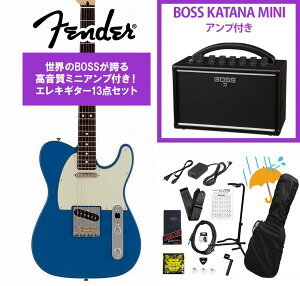 Fender / Made in Japan Hybrid II Telecaster Rosewood FB Forest Blue BOSS KATANA MINI �A���v�t��13�_�Z�b�g�I�s�����}���`�c�[���v���[���g!�t�yYRK�z