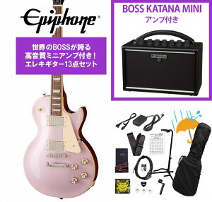Epiphone / Inspired by Gibson Les Paul Standard 60s Heather Poly �G�s�t�H�� ���X �|�[�� BOSS KATANA MINI �A���v�t��13�_�Z�b�g�I�yYRK�z