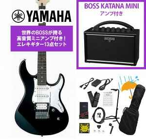YAMAHA / PACIFICA112V BL (�u���b�N) PAC-112V �p�V�t�B�J BOSS KATANA MINI �A���v�t��13�_�Z�b�g�I