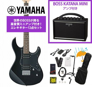 YAMAHA / Pacifica 120H BL �i�u���b�N�j PAC120H PAC-120H ���� ���S�� BOSS KATANA MINI �A���v�t��13�_�Z�b�g�I�yPNG�z