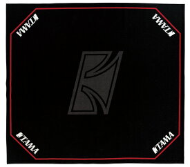 【あす楽対象商品】TAMA / TDR-TL ドラムマット タマ ドラムセッティングカーペット ブラック w/ TAMAロゴ