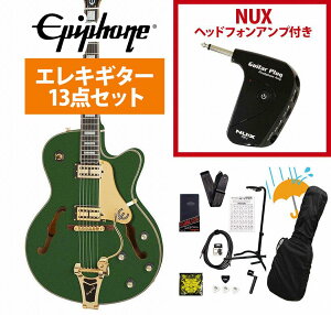 Epiphone / Emperor Swingster Forest Green Metallic GP-1アンプ付属エレキギター初心者セットR【YRK】