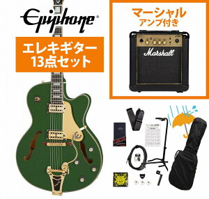 Epiphone / Emperor Swingster Forest Green Metallic Marshall MG10AvtGLM^[S҃ZbgRyYRKz