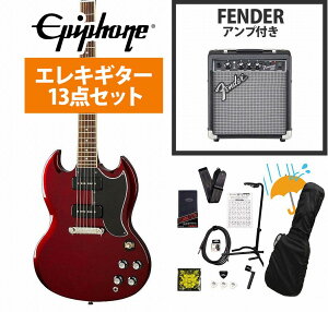 Epiphone / Inspired by Gibson SG Special P-90 Sparkling Burgundy Fender 10W�A���v�t���G���L�M�^�[���S�҃Z�b�gR�yYRK�z