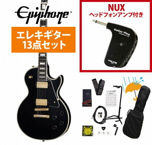 Epiphone / Inspired by Gibson Custom Les Paul Custom Ebony GP-1AvtGLM^[S҃ZbgRyYRKz