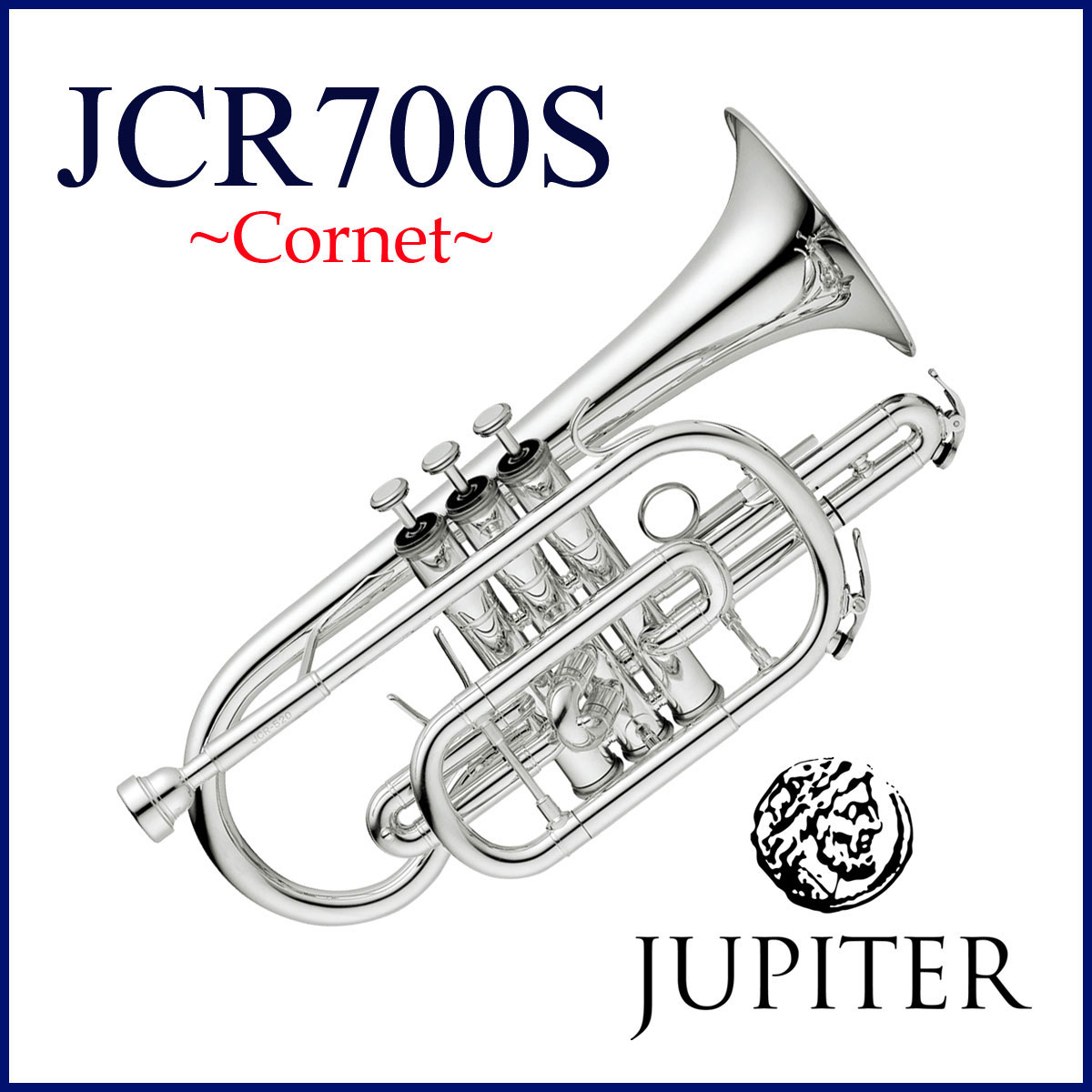 台湾製 店 総合管楽器メーカー JUPITER JCR-700S コルネット Seasonal Wrap入荷 シルバーメッキ仕上げ《お取り寄せ》 ジュピター