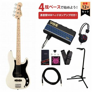 Squier by Fender / Affinity Series Precision Bass PJ Maple FB Black PG Olympic White VOXwbhzAv3tGLx[XS҃ZbgRyYRKz
