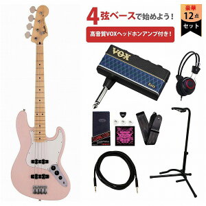 Fender / Made in Japan Junior Collection Jazz Bass Maple FB Satin Shell Pink VOXwbhzAv3tGLx[XS҃ZbgRsFENDER[d`[i[v[g!tyYRKz