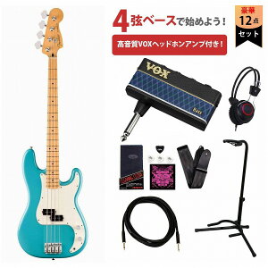 Fender / Player II Precision Bass Maple FB Aquatone Blue VOX�w�b�h�z���A���v3�t���G���L�x�[�X���S�҃Z�b�gR�yYRK�z