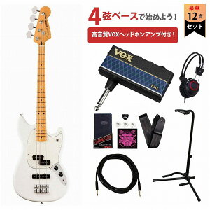 Fender / Player II Mustang Bass PJ Maple FB Polar White VOX�w�b�h�z���A���v3�t���G���L�x�[�X���S�҃Z�b�gR�yYRK�z