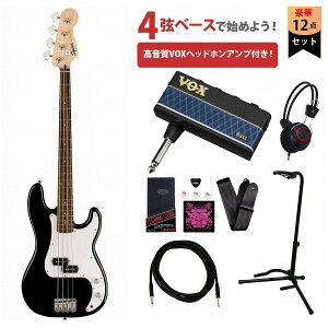 Squier by Fender / Sonic Precision Bass Laurel FB White PG Black VOXwbhzAv3tGLx[XS҃ZbgRyYRKz