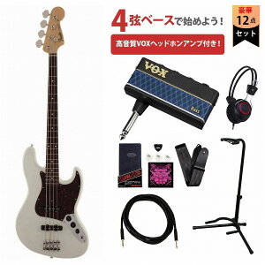 Fender / Made in Japan Traditional 60s Jazz Bass Rosewood FB Olympic White VOX�w�b�h�z���A���v3�t���G���L�x�[�X���S�҃Z�b�gR�s�����}���`�c�[���v���[���g!�t�yYRK�z