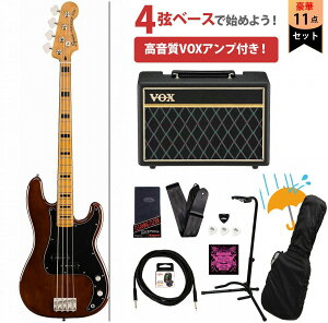 Squier by Fender / Classic Vibe 70s Precision Bass Maple FB Walnut VOXAvtGLx[XS҃ZbgRyYRKz