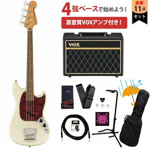 Squier by Fender / Classic Vibe 60s Mustang Bass Laurel Olympic White VOXAvtGLx[XS҃ZbgRyYRKz