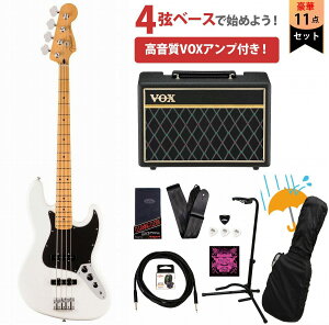 Fender / Player II Jazz Bass Maple FB Polar White VOXAvtGLx[XS҃ZbgRyYRKz