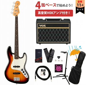 Fender / Player II Jazz Bass Rosewood FB 3-Color Sunburst VOXAvtGLx[XS҃ZbgRyYRKz