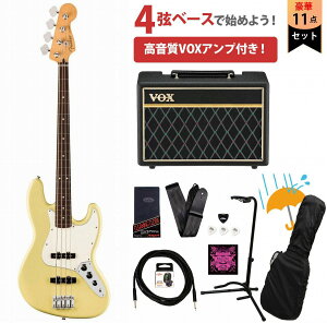 Fender / Player II Jazz Bass Rosewood FB Hialeah Yellow VOXAvtGLx[XS҃ZbgRyYRKz