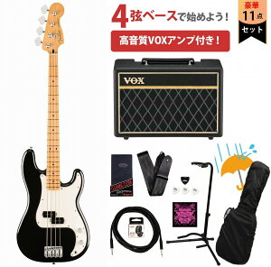 Fender / Player II Precision Bass Maple FB Black VOXAvtGLx[XS҃ZbgRyYRKz