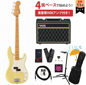Fender / Player II Precision Bass Maple FB Hialeah Yellow VOX�A���v�t���G���L�x�[�X���S�҃Z�b�gR�yYRK�z