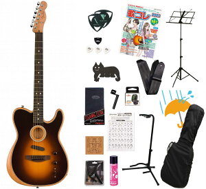 Fender / Acoustasonic Player Telecaster Rosewood Fingerboard Shadow Burst tF_[ARMeĂ񂱐18_S҃ZbgRyYRKz
