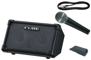 BOSS �{�X / CUBE Street II Black�ySM58 LCE �� 3m�}�C�N�P�[�u�� �Z�b�g�z�s���X�I���W�i���E�X���[�u�E�o�b�O�v���[���g�t�yPNG�z