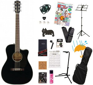 Fender / CC-60SCE Concert Black (Walnut Fingerboard) tF_[ GAR AR[XeBbNM^[ ARMARMeĂ񂱐18_S҃ZbgRyYRKz