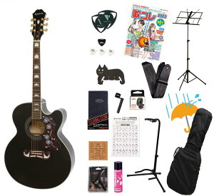 Epiphone / J-200EC Studio Black (EJ-200SCE) GstH ARM GAR EJ200SCE EJ-200 EJ200ARMeĂ񂱐18_S҃ZbgRyYRKz