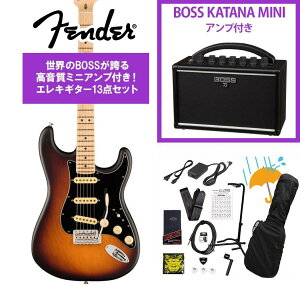 Fender / FSR American Performer Pine Stratocaster Maple Fingerboard 2-Color Sunburst KATANA MINI �A���v�t��13�_�Z�b�g�I�yPNG�z