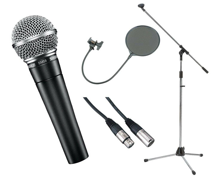 楽天市場】SHURE シュア / SM58 LCE 【豪華3点セット！】 ダイナミック 
