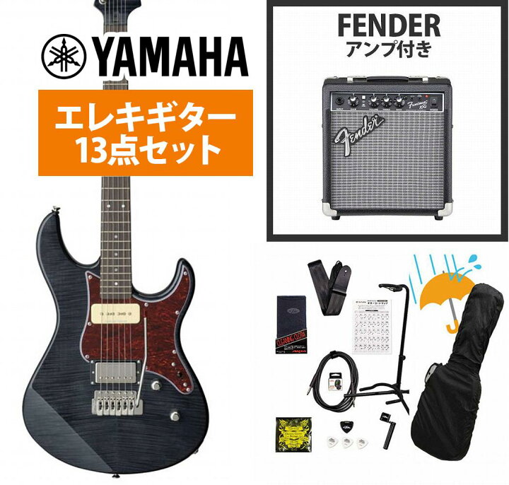 楽天市場】YAMAHA / Pacifica 611VFM TBL (トランスルーセントブラック 