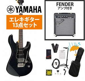 YAMAHA / Pacifica 612 VII FM Translucent Black (PAC612 VIIFM TBL) pVtBJ GLM^[ Fender 10WAvtGLM^[S҃ZbgR