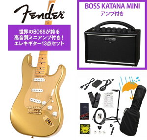 Fender / ISHIBASHI FSR Made in Japan Traditional 50s Stratocaster Mystic Aztec Gold with USA Pickups �t�F���_�[BOSS KATANA MINI �A���v�t��13�_�Z�b�g�I�yYRK�z