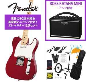 Fender / ISHIBASHI FSR Made In Japan Traditional 60s Telecaster Maple FB Candy Apple Red Maple �t�F���_�[BOSS KATANA MINI �A���v�t��13�_�Z�b�g�I�yYRK�z