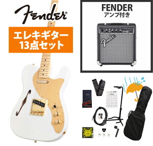 Fender / ISHIBASHI FSR Made in Japan Traditional 60s Telecaster Thinline White Blonde Maple FB Fender 10W�A���v�t���G���L�M�^�[���S�҃Z�b�gR�yYRK�z